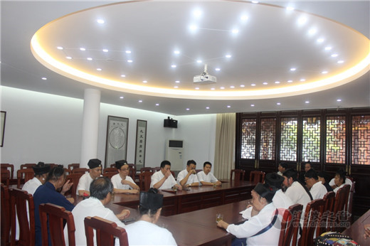 湖北省黄冈市道教协会副会长游玄德道长一行到苏州玄妙观参访交流-道音文化