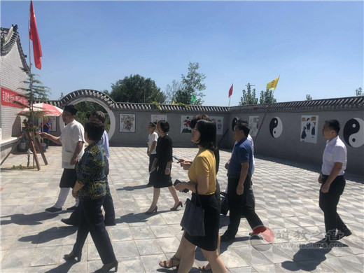 山东省聊城市委统战部到莘县玉皇宫调研
