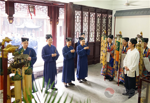 上海道教界举行纪念抗战暨反法西斯战争胜利73周年和平祈祷法会-道音文化