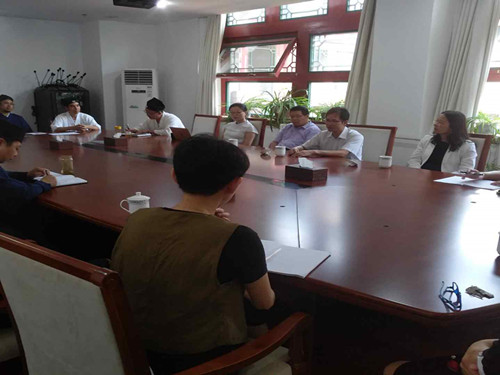 原国家宗教局四司司长黄志辉一行到中国道教学院慰问教师