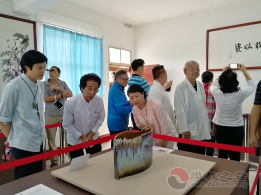 香港国际道教文化协会参访团到济源市阳台宫交流访问