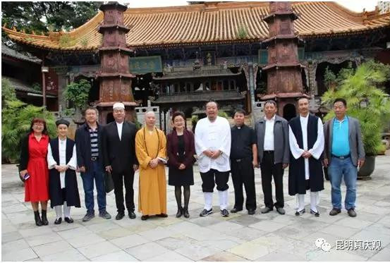 昆明杨皕部长“中秋、国庆” 走访、看望宗教界人士