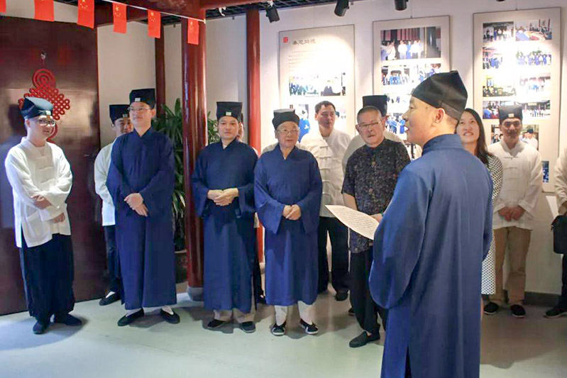 上海市道教协会举办纪念改革开放40周年图片书画展-道音文化