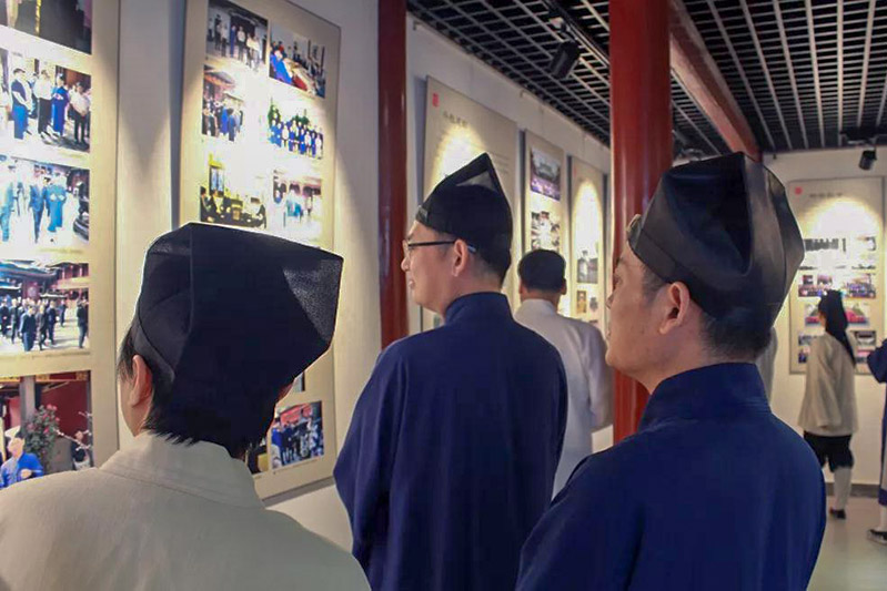 上海市道教协会举办纪念改革开放40周年图片书画展-道音文化