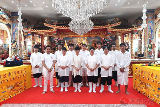 浙江省台州大有宫经师团受邀赴泰国参加九皇会-道音文化