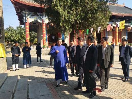 山东省政协调研组一行到临清泰山行宫碧霞元君祠调研-道音文化