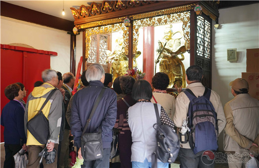 上海市老年大学文史班学员参访上海白云观-道音文化