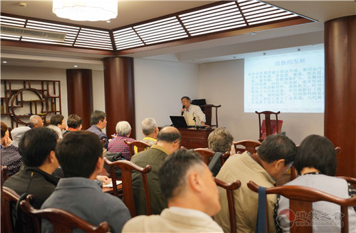 上海市老年大学文史班学员参访上海白云观-道音文化