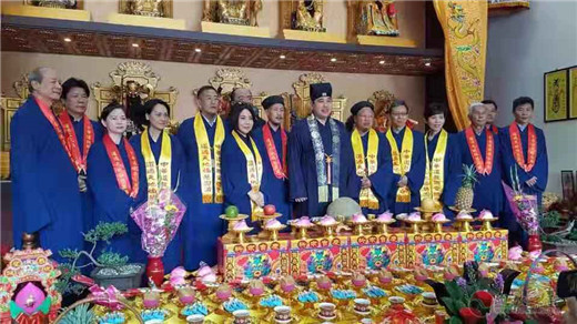 武当山玄天上帝金身驻驾台湾中华道教联合总会玉清圣殿