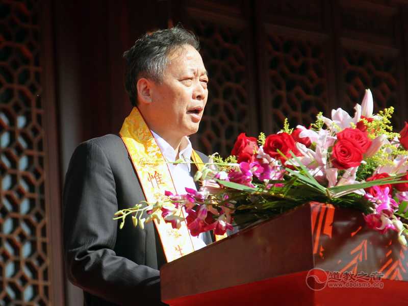 中国道教协会副会长兼秘书长张凤林道长