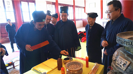 湖北省2018（戊戌）年正一派道士初授箓人员培训班在咸宁九宫山瑞庆宫举办