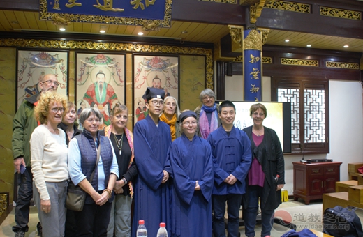 法国道教协会访问团参访上海城隍庙-道音文化