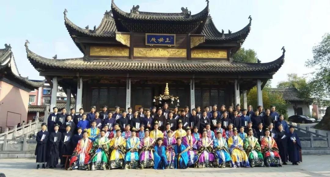 2018武汉长春观道教丛林官学班圆满结业
