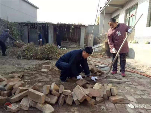 河北省高阳县道教协会帮联扶贫送温暖