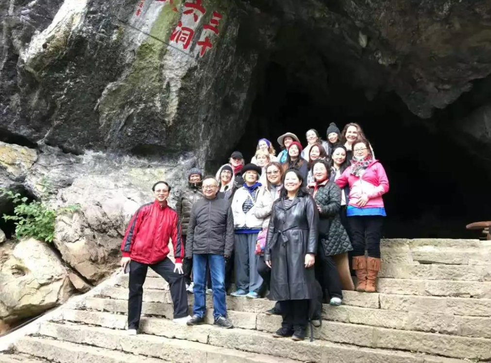 金华山黄大仙祖宫举办国外友人第三期道教养生实修班