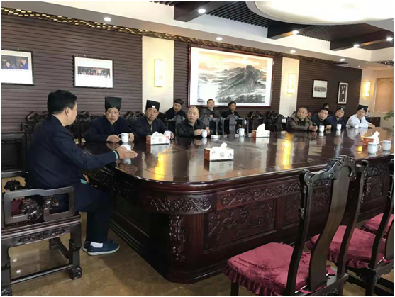 宜昌市道教协会参访团一行到江苏茅山参访学习