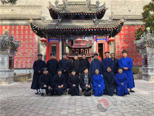 聊城道教协会一行参访陕西道观 