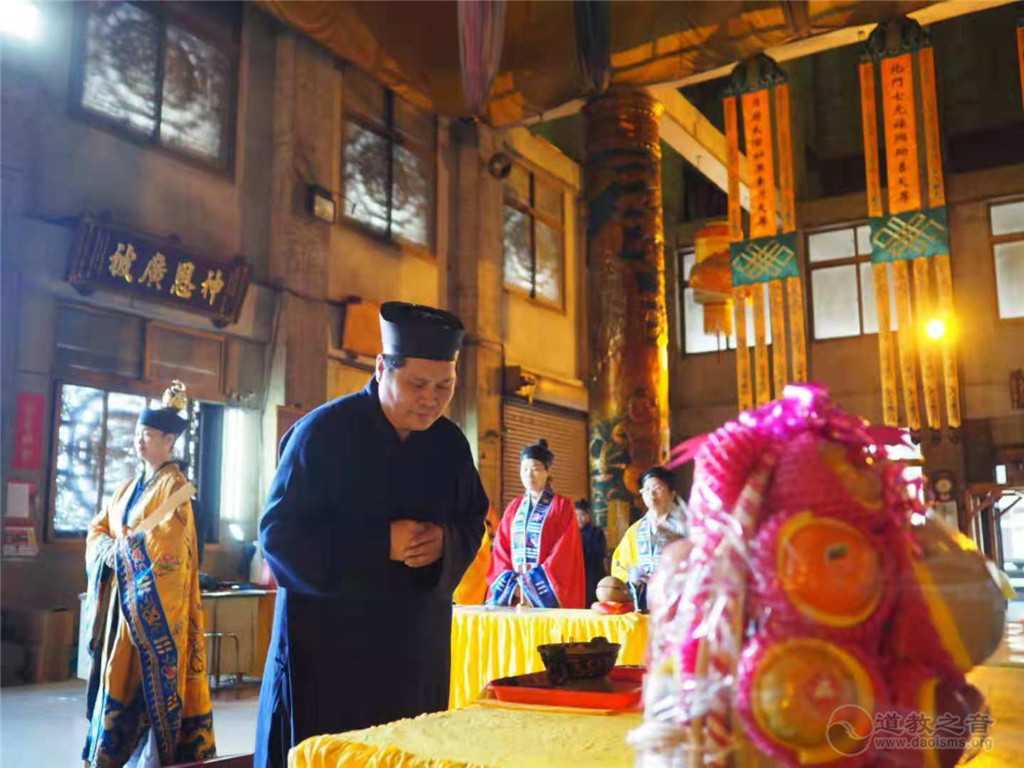 台湾全真秘庭举行首届龙门暗派高功拨职秘典