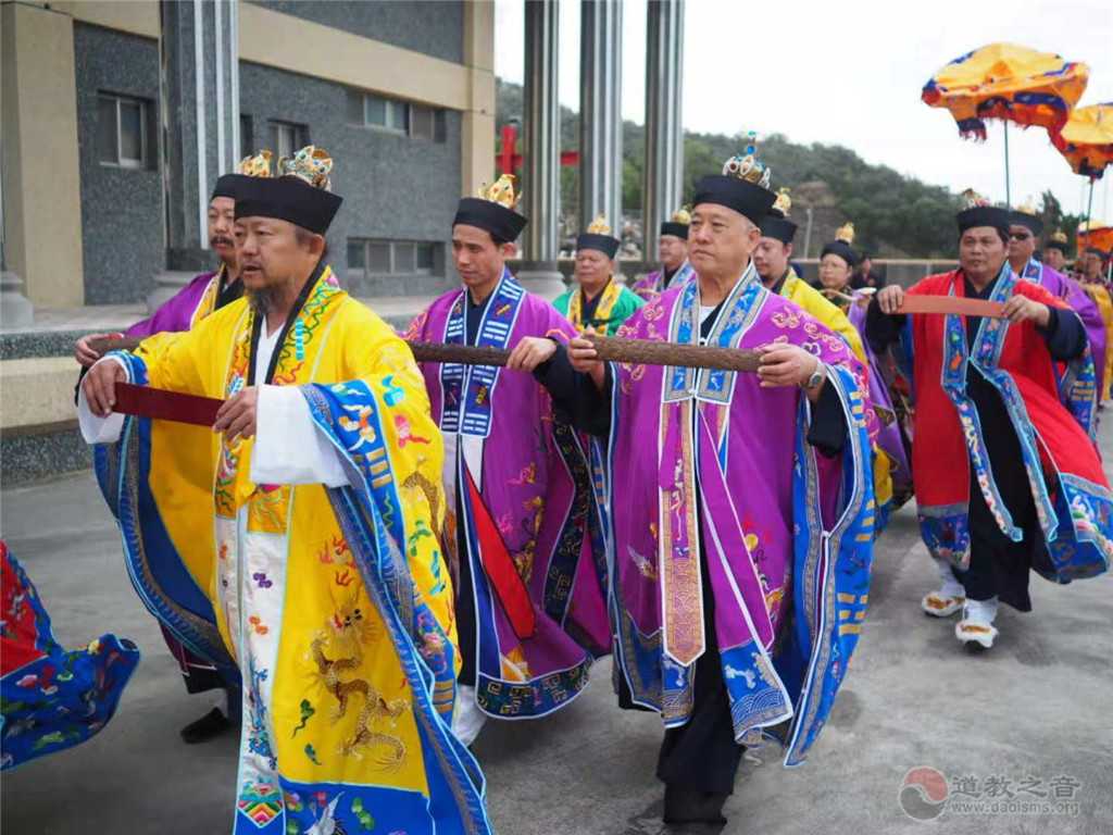 台湾全真秘庭举行首届龙门暗派高功拨职秘典