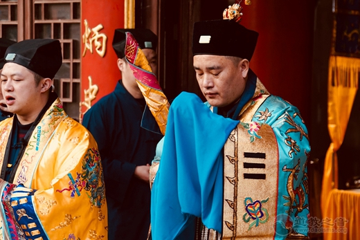 《道教斋醮科仪》编写组赴无锡考察正一道教科仪
