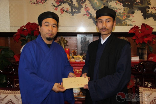 昆明市道教协会领导班子成员一行到各宫观开展走访慰问活动