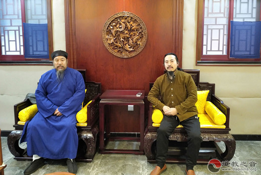 访崂山太清宫方丈李宗贤道长