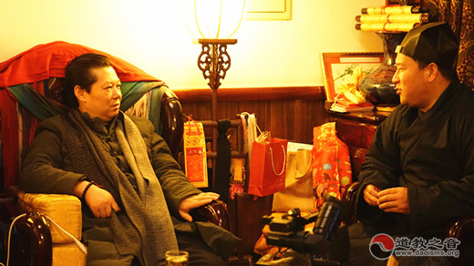 徐州市道协到北京火神庙请“圣火”