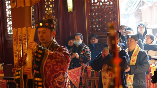 徐州市道协到北京火神庙请“圣火”
