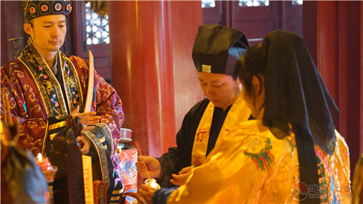 徐州市道协到北京火神庙请“圣火”