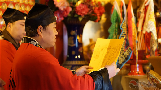 徐州市道协到北京火神庙请“圣火”