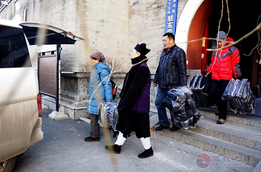 吉林省北武当玄帝观前往舒兰某救助站慰问