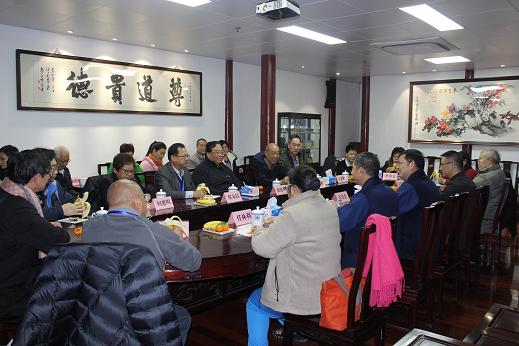 香港道教联合会主席梁德华道长一行访问上海市道教协会