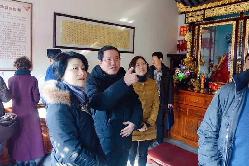 上海市民族宗教局局长花蓓率队赴奉贤区调研