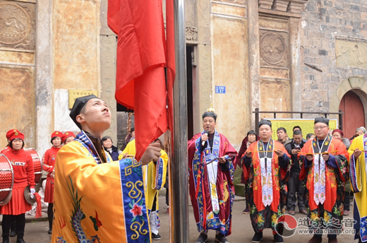 泸州市合江县清源宫道观修缮后重新开放