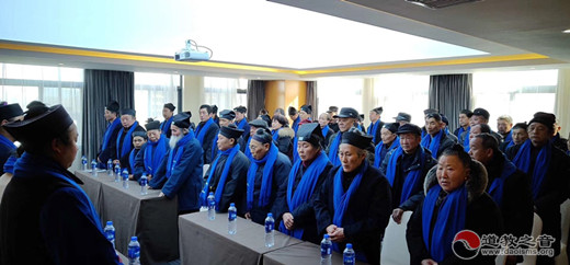 湖北咸宁赤壁市道教协会召开2018年终总结会
