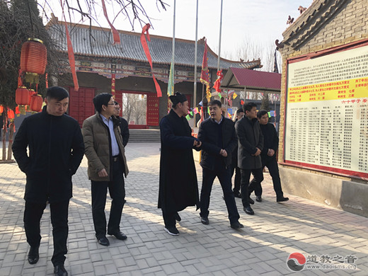 山东省临清市委统战部一行慰问临清市道协