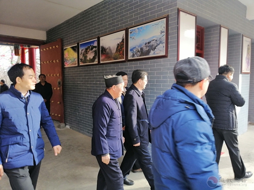 崆峒山大景区领导慰问崆峒山道教教职人员