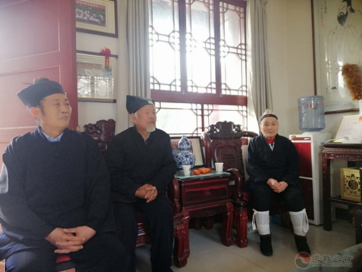 崆峒山大景区领导慰问崆峒山道教教职人员