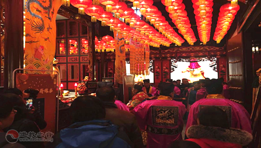 苏州市吴中城皇山道院举办迎财神系列活动