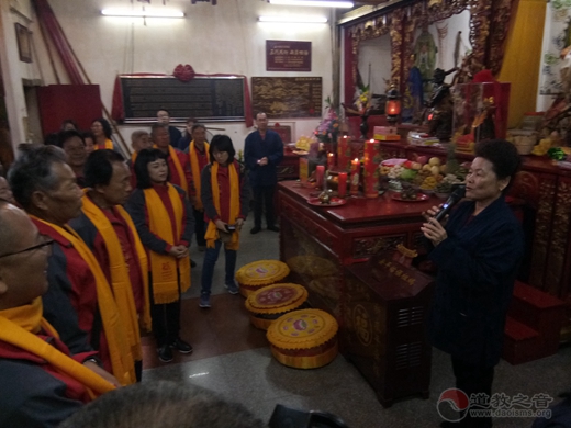 两岸妈祖宫庙在朝宗宫开展“善”文化交流