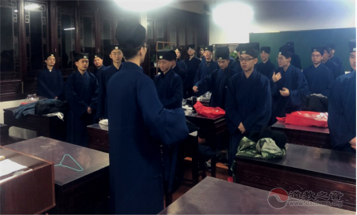 上海道教学院举行第六届本科班开学典礼