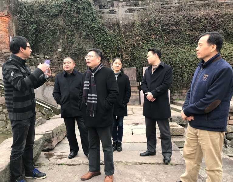 浙江省民宗委副主任莫幸福一行调研宗教活动场所