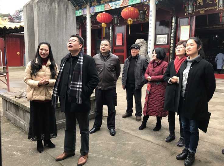 浙江省民宗委副主任莫幸福一行调研宗教活动场所