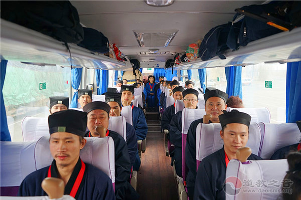 吉林市道教协会组织道众前往河南朝山拜祖祖感悟道统