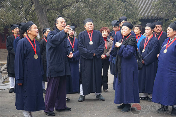 吉林市道教协会组织道众前往河南朝山拜祖祖感悟道统