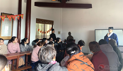 常州市金坛指前镇妇联寻春问道茅山元阳观