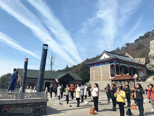 常州市金坛指前镇妇联寻春问道茅山元阳观