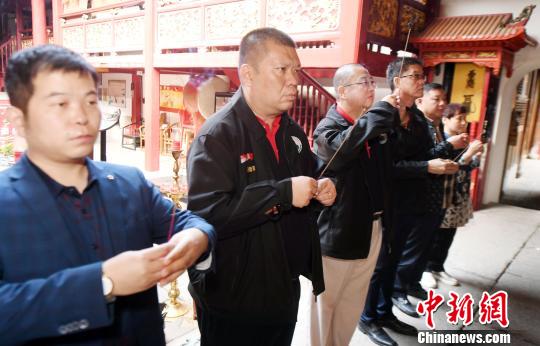 东南亚海丝信俗参访团参访福州三坊七巷天后宫