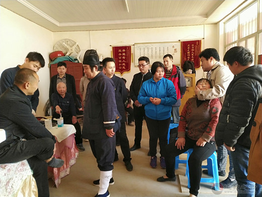山东临清市皇殿岗玉皇庙开展爱心义诊活动