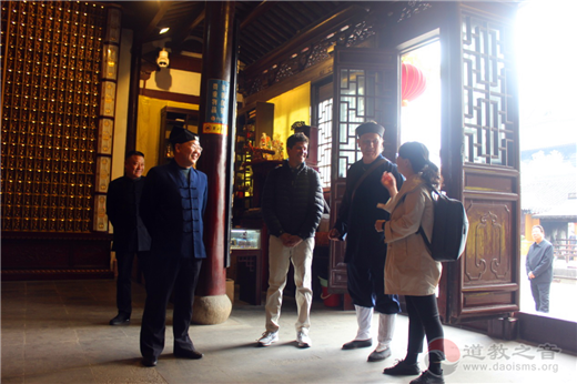 墨西哥道教协会景威会长一行到苏州玄妙观参访